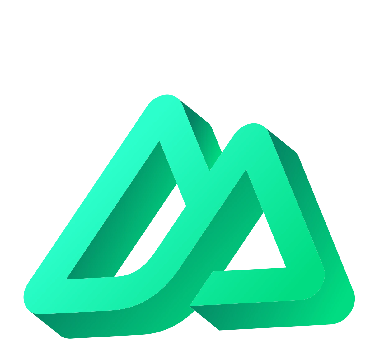 Nuxt 3D Logo